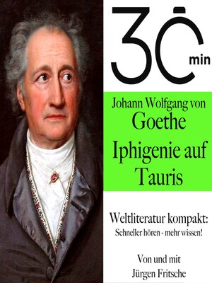 cover image of Johann Wolfgang von Goethes "Iphigenie auf Tauris"